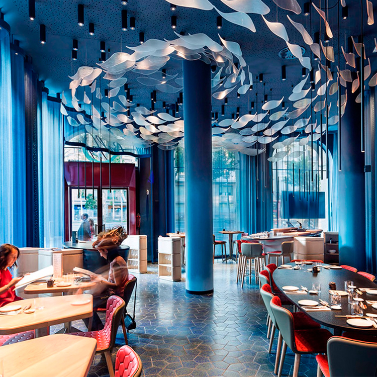 餐廳設(shè)計如何達到最大空間利用率？(圖1)