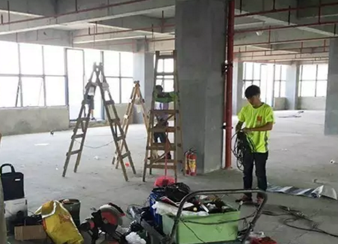 某國際集團(tuán)公司施工動(dòng)態(tài)實(shí)拍(圖1)