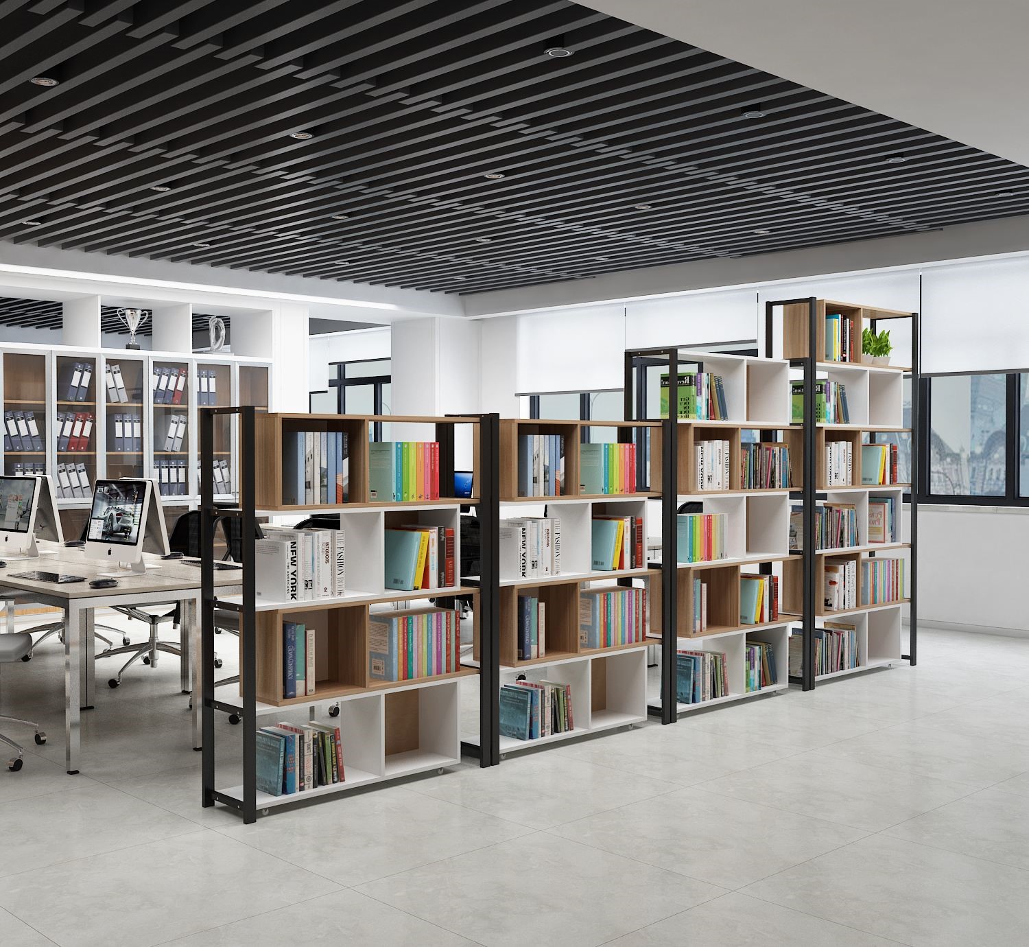 做好隔斷，讓你的辦公室瞬間提升一個檔次！(圖2)