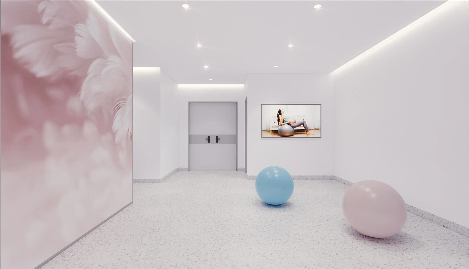 【醫(yī)院案例】婦產醫(yī)院這樣設計，簡而不失其華！(圖1)