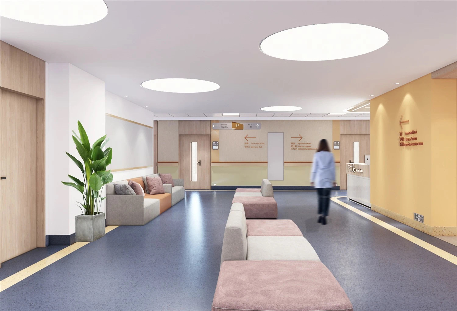 【醫(yī)院案例】婦產醫(yī)院這樣設計，簡而不失其華！(圖11)