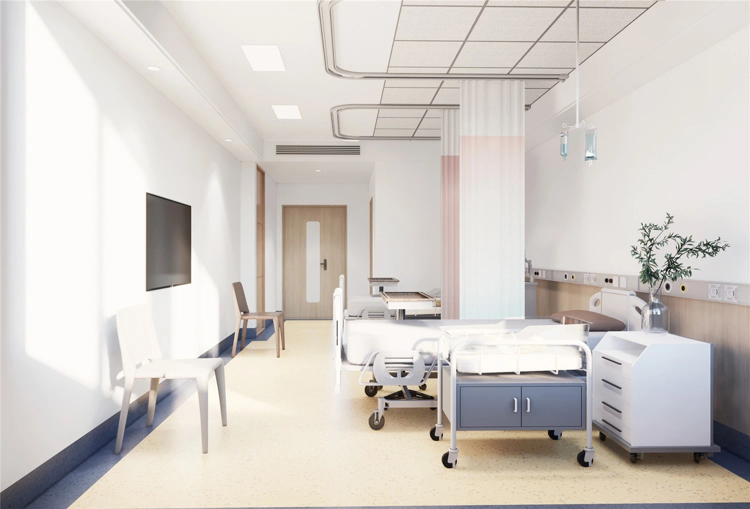 【醫(yī)院案例】婦產醫(yī)院這樣設計，簡而不失其華！(圖5)