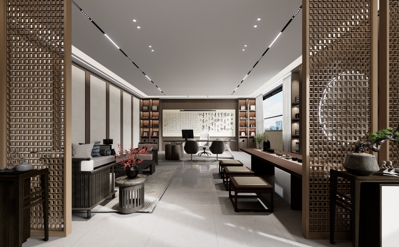 【設(shè)計(jì)案例】普照國康醫(yī)藥辦公室項(xiàng)目概念設(shè)計(jì)——以空間敘事，筑品牌基因(圖38)